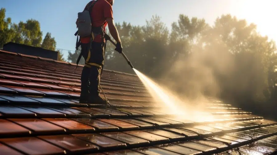 Roof Washing Service in Sun Valley