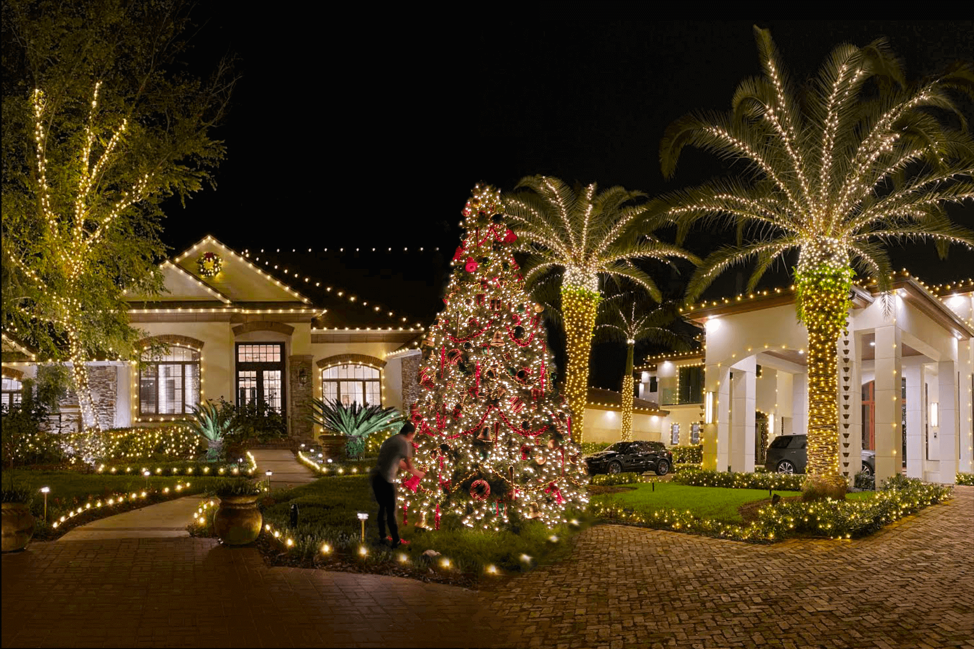 Christmas Light Installation in Caldwell – Brighten Your Home for Every Season